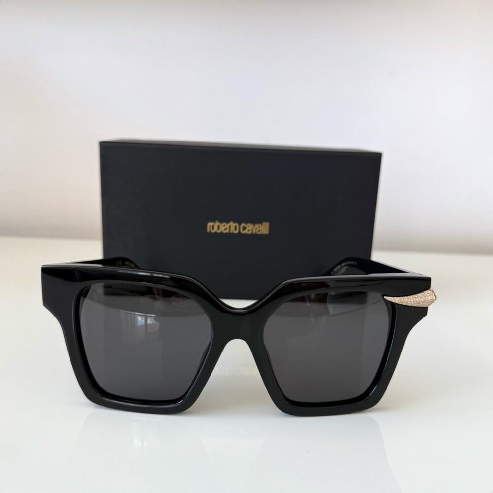 NWT!!! Roberto Cavalli women sunglasses SRC002S Col 700Y Authentic Retail 480$